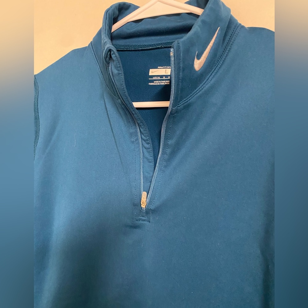 Nike fit dry women’s half zip, size Large - Picture 3 of 3